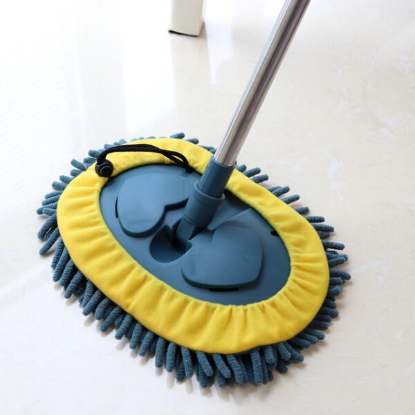 Self-Twisting Mop Bathroom Tile Chenille Mop - Image 4
