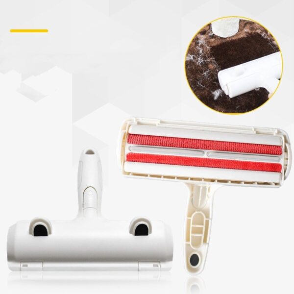 2-Way Pet Hair Remover Roller Lint Remove Brush Dog Cat Hair Clothes Carpet Cleaning Brush Fuzz Shaver - Image 3