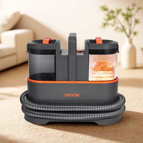 Portable Carpet Cleaner Machine Dual-Water Tank 11.5Kpa Upholstery Cleaner - Image 7