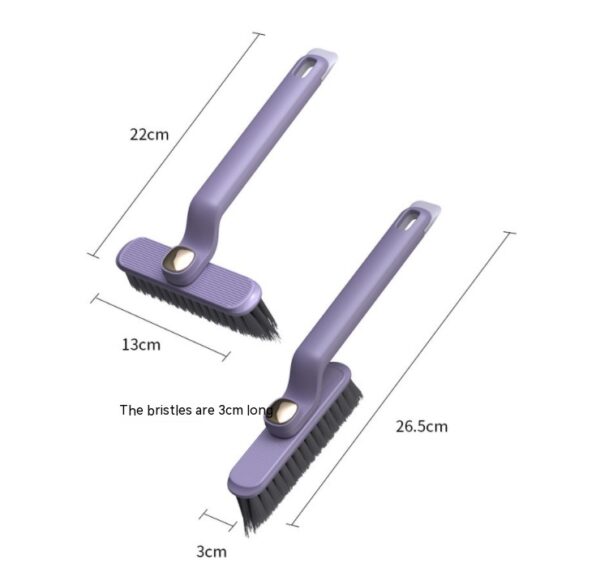 Multi-Function Rotating Crevice Cleaning Brush Kitchen Toilet Tile Joints Dead Angle Crevice Gap Cleaner Brush For Shower Floor - Image 9