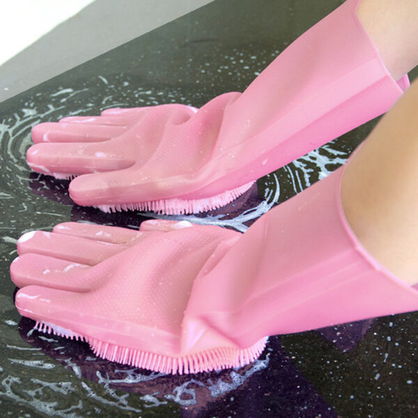 Silicone Dishwashing Gloves - Image 2