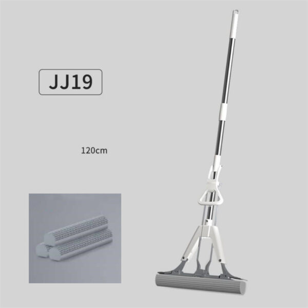 Mop Head Sponge Mop Household Large Single Bucket 38cm - Image 3