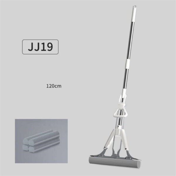 Mop Head Sponge Mop Household Large Single Bucket 38cm - Image 4