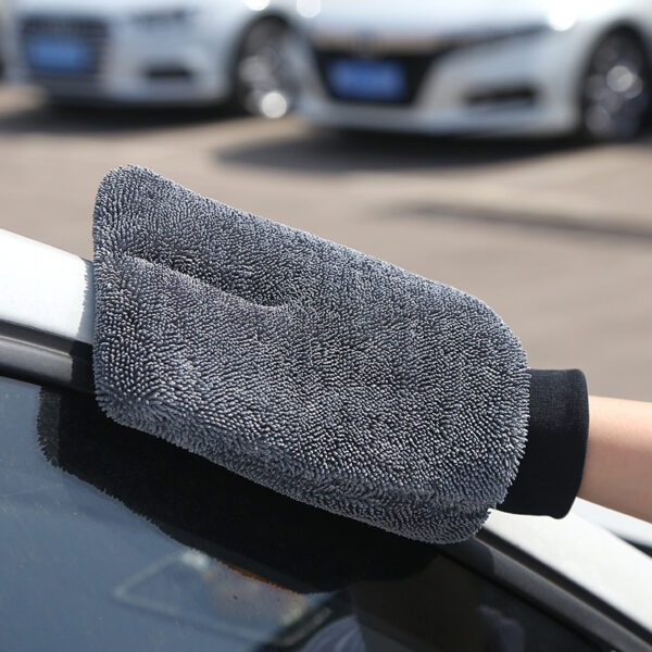 Gloves Car Cleaning Cloth Small Braid Twisted Cloth Microfiber - Image 2