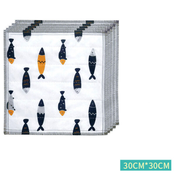 Dish Cloth Kitchen Housework Cleaning Supplies Water Absorbing - Image 8
