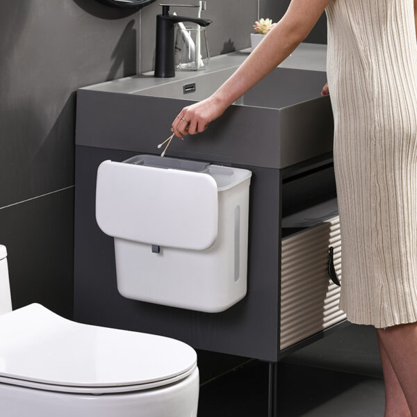 Dry Wet Separation Trash Can Household Kitchen Hanging Kitchen Waste Waste Sorting Bin - Image 3