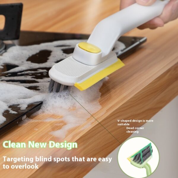 Multi-functional No Dead Angle Gap Brush Wall Seam Cleaning Brush - Image 3