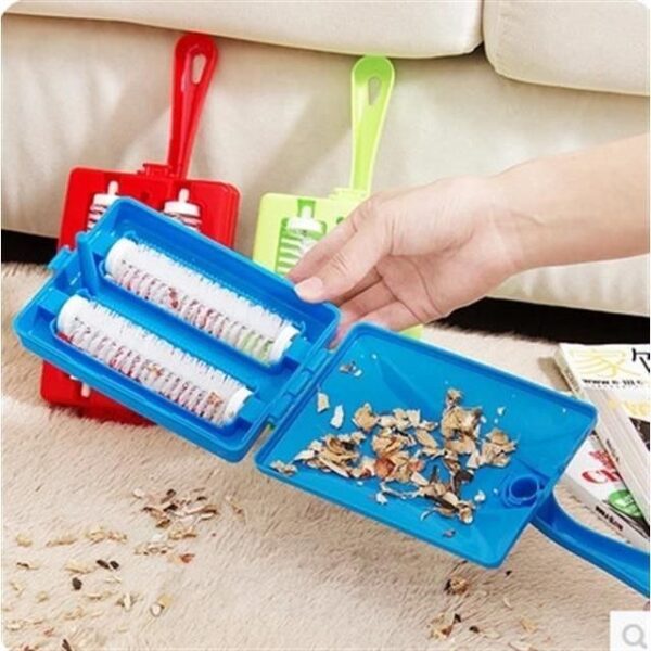 Double Roller Sofa Dusting Brush Home Ladle Carpet Cleaning - Image 3