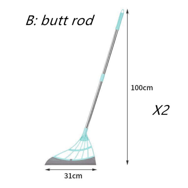 Detachable Mop Without Leaving Marks Floor Wiper Bathroom Household Cleaning Tools - Image 8