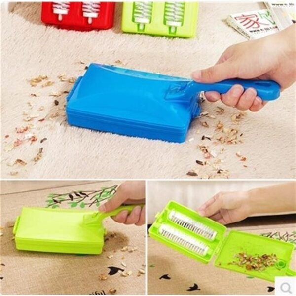 Double Roller Sofa Dusting Brush Home Ladle Carpet Cleaning - Image 2