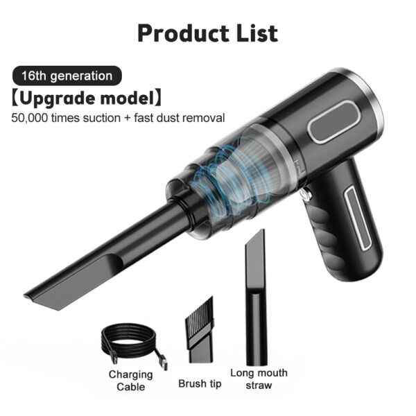 Home Handheld Portable Car Vacuum Cleaner - Image 2