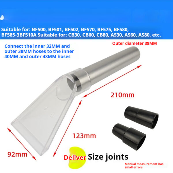 Cleaning Machine Suction Head Steam Engine Vacuum Cleaner Carpet Absorbent - Image 9