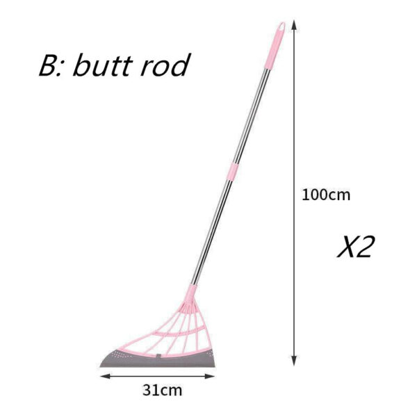 Detachable Mop Without Leaving Marks Floor Wiper Bathroom Household Cleaning Tools - Image 7