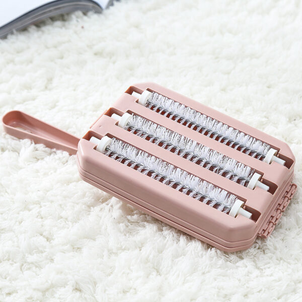 New Three-roller Household Carpet Cleaning Brush - Image 4